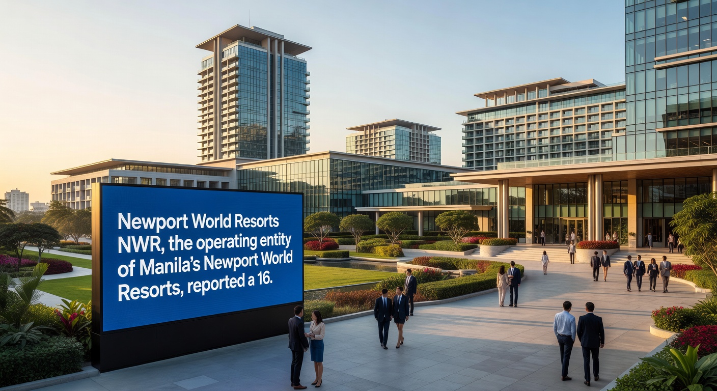 Alliance Global Group headquarters building exterior with modern architecture and signage