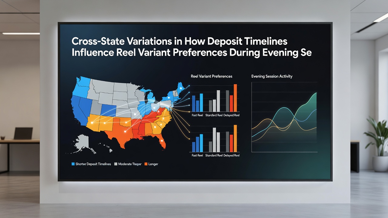 Data visualization comparing deposit approval times and reel selections across multiple state-regulated mobile platforms