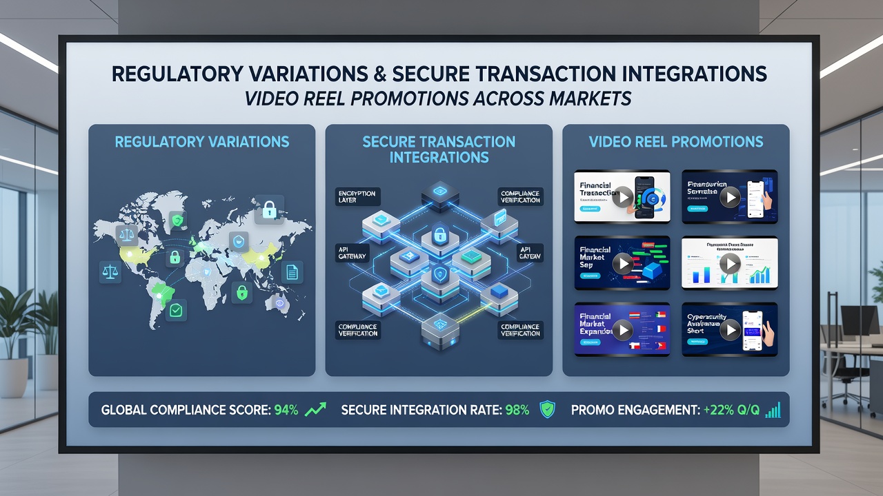Secure payment integrations supporting video reel promotions across regulated US state platforms