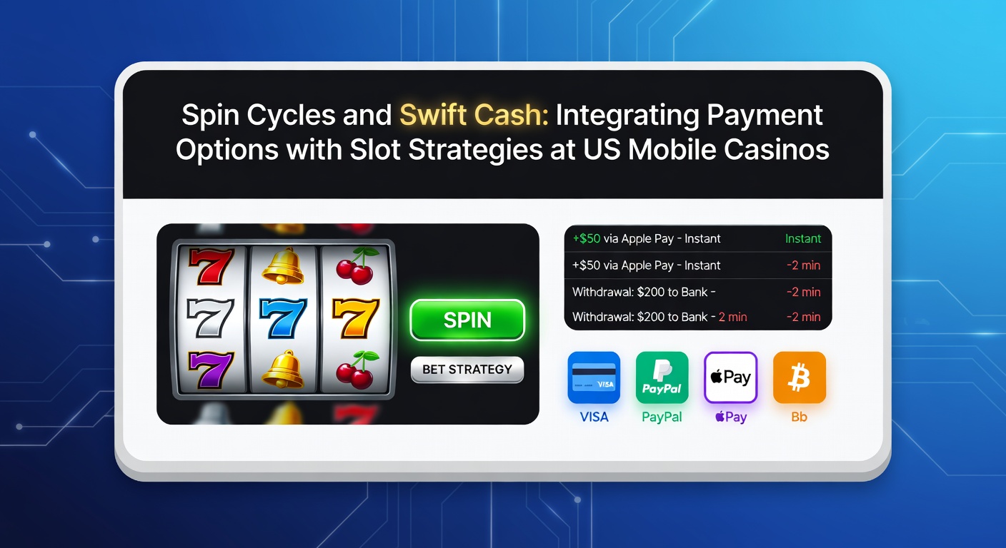 Smartphone interface showing a slot game payout screen alongside swift cash withdrawal options including crypto wallets and e-wallets for immediate access to winnings